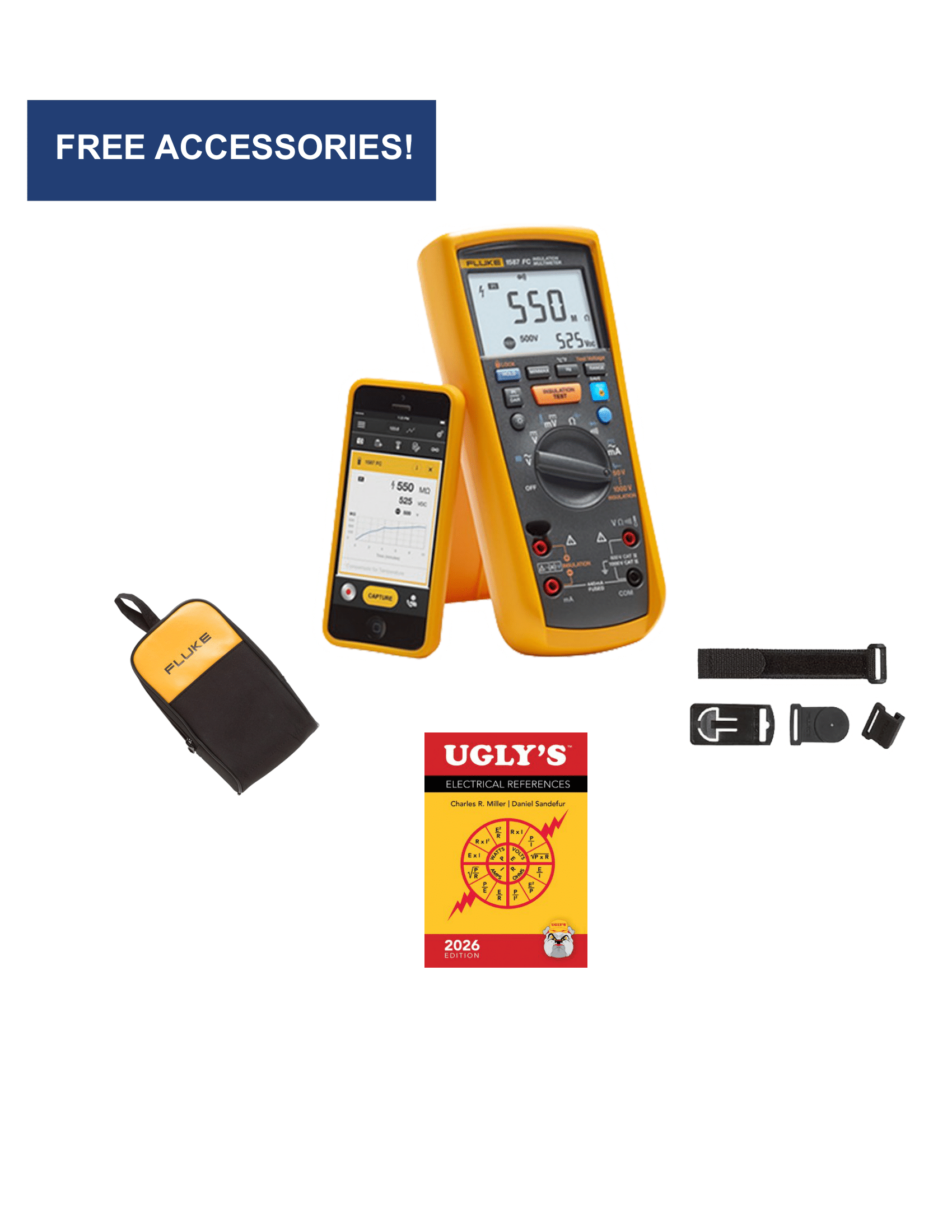 Fluke 1587 FC Bundle | Byram Bundles