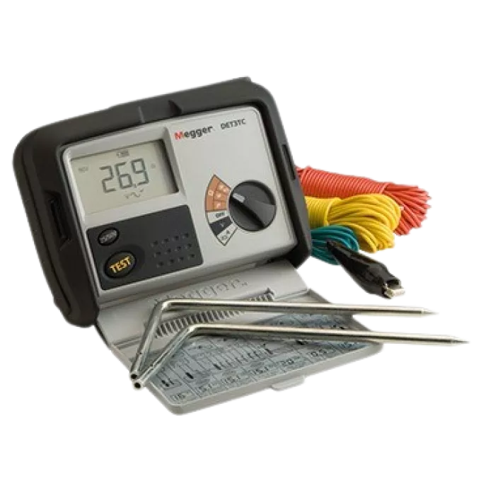 Megger - Three-Terminal Earth/Ground Resistance Tester | DET3TC
