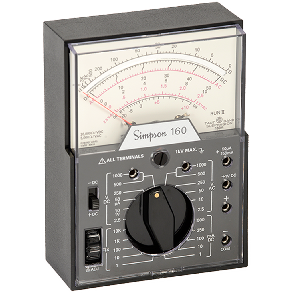 Simpson 160 Handi VOM Analog Multimeter
