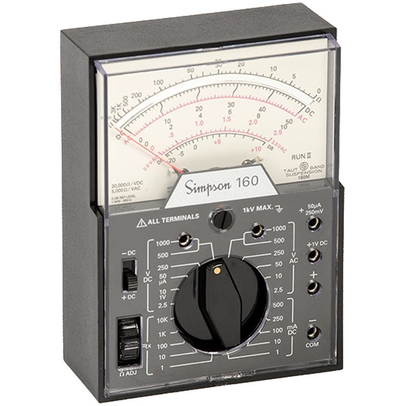 Simpson 160 Handi VOM Analog Multimeter