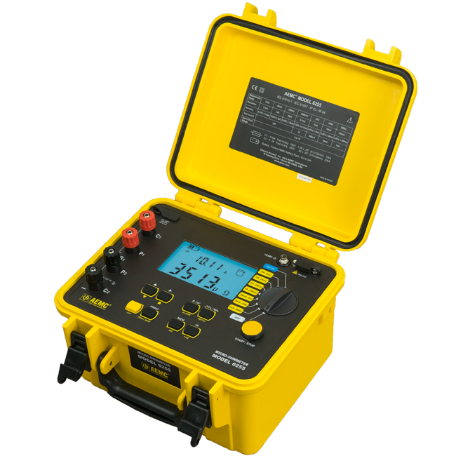 AEMC Model 6255 Micro-Ohmmeter