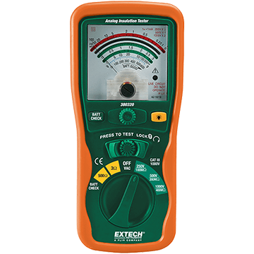 Extech 380320 Analog Insulation Tester