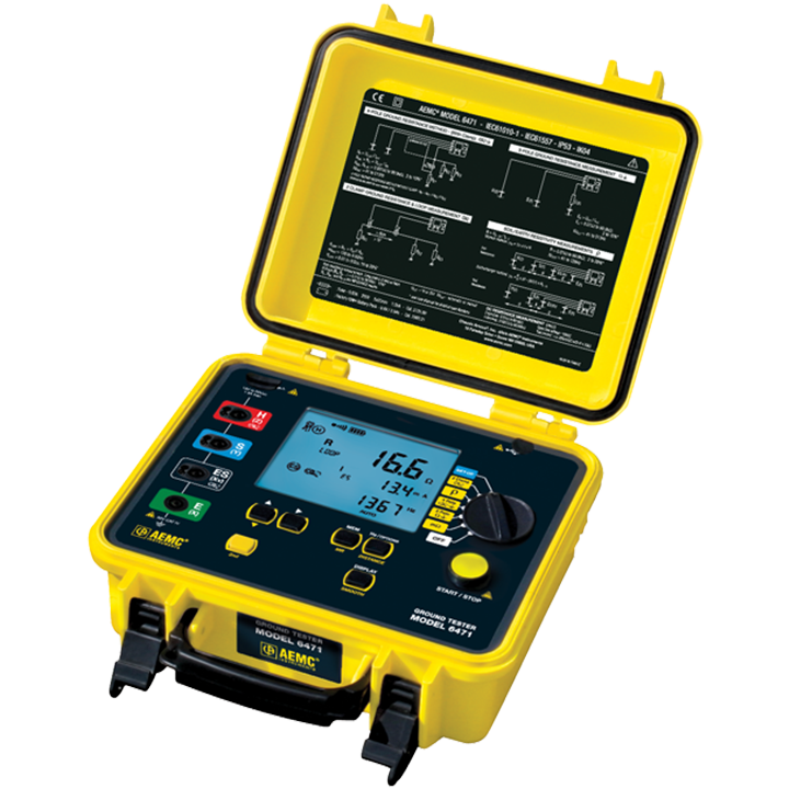 AEMC Multifunction Ground Resistance Tester | Model 6471