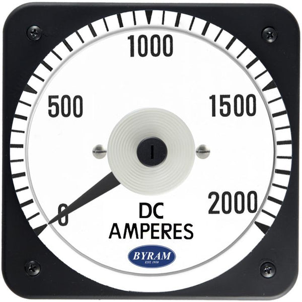 TMCS 103121CATM Analog DC Ammeter, 0-2000 Amperes, ES = 50 mVDC