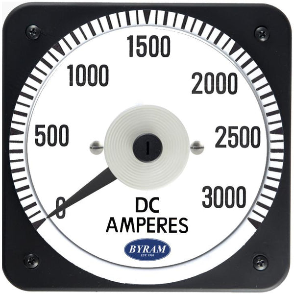 TMCS 103121CAUA Analog DC Ammeter, 0-3000 Amperes, ES = 50 mVDC