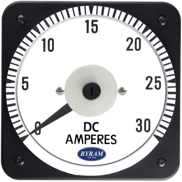 TMCS 103111NLNL Analog DC Ammeter, 0-30 A, Self-Contained