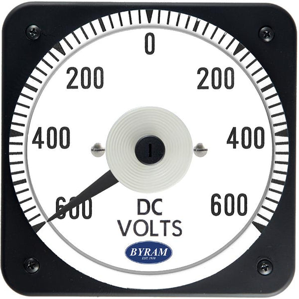 TMCS 103012SJSJ Analog DC Voltmeter, 600-0-600 Volts