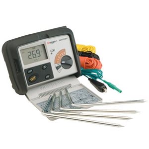 Megger - 4 Terminal Digital Ground Tester Basic Kit | DET4TCR2