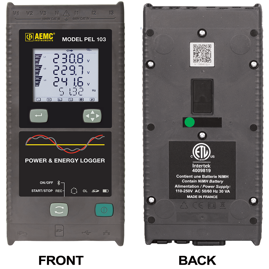 AEMC Power & Energy Logger | Model PEL 103