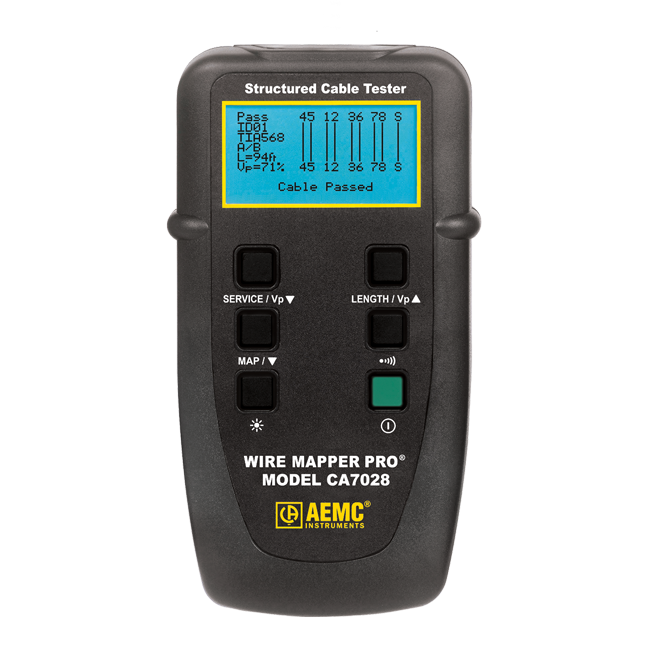 AEMC Wire Mapper Pro | Model CA7028