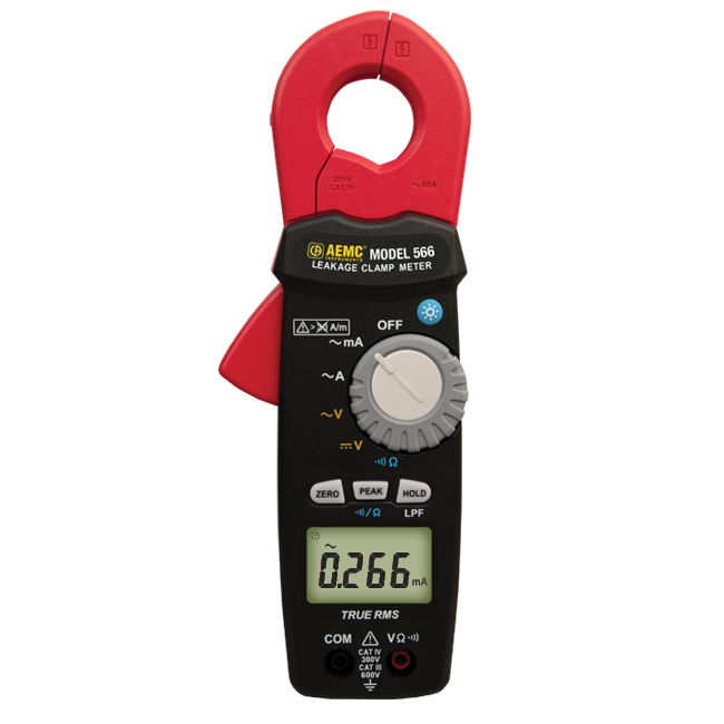 AEMC Clamp-on Meter | Model 566