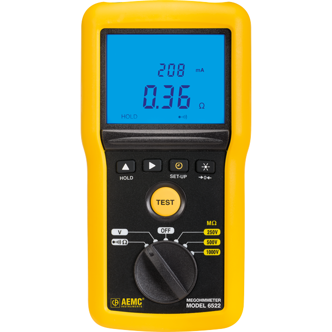 AEMC Megohmeter | Model 6522