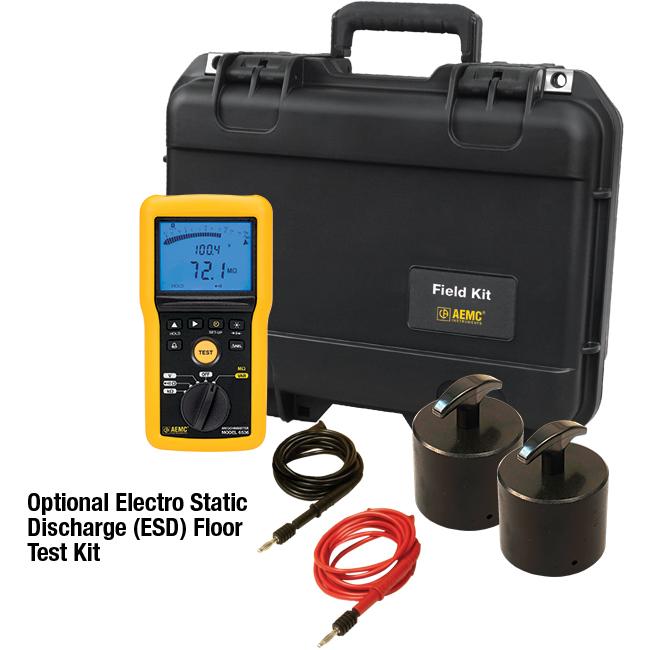 AEMC Megohmeter ESD Floor Kit | Model 6536