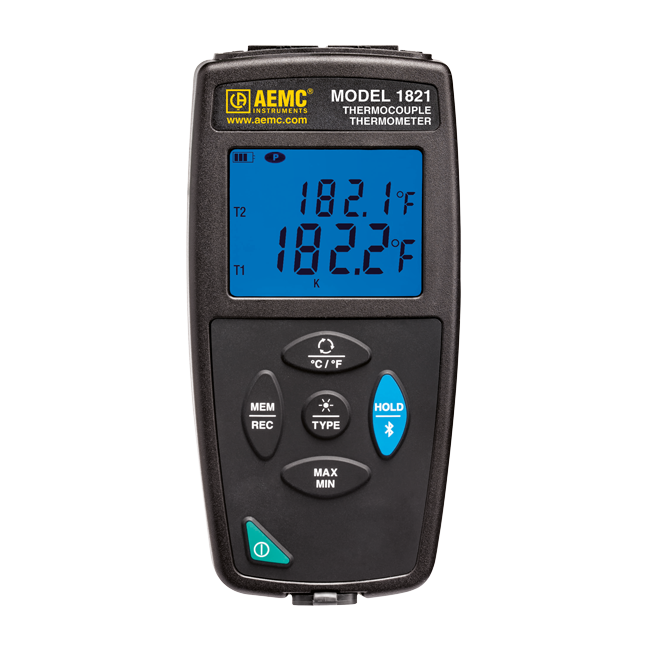 AEMC Thermocouple Thermometer Data Logger | Model 1821