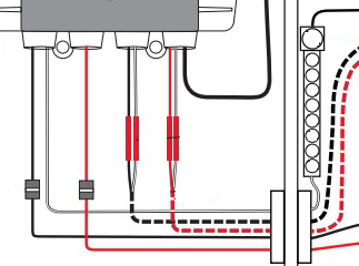 Smart meter wiring diagram section