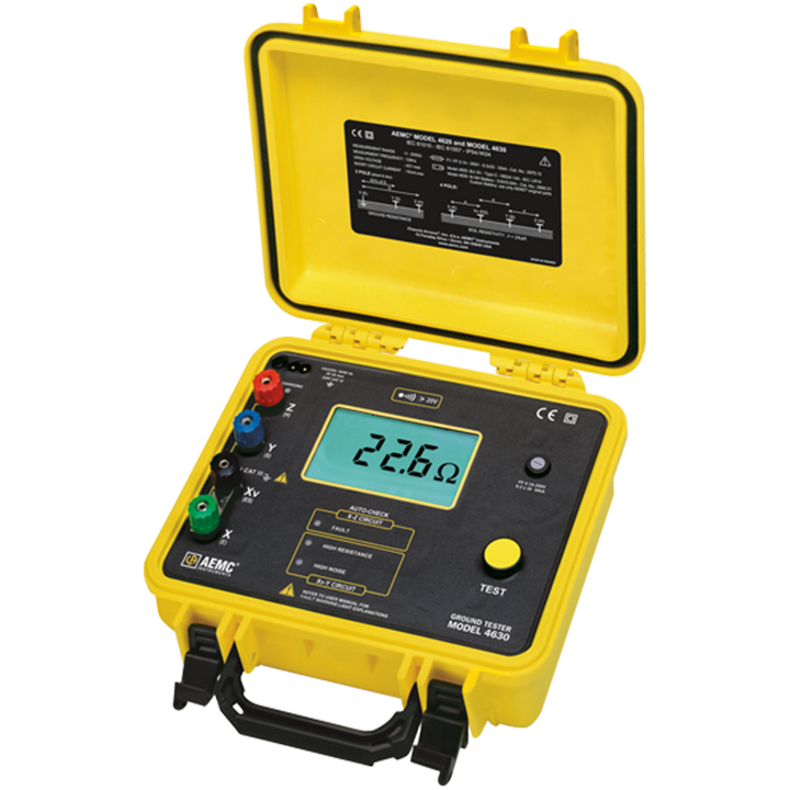 AEMC Model 4630 Ground Resistance Tester