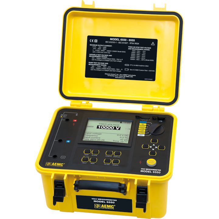 AEMC Model 6550 Megohmmeter