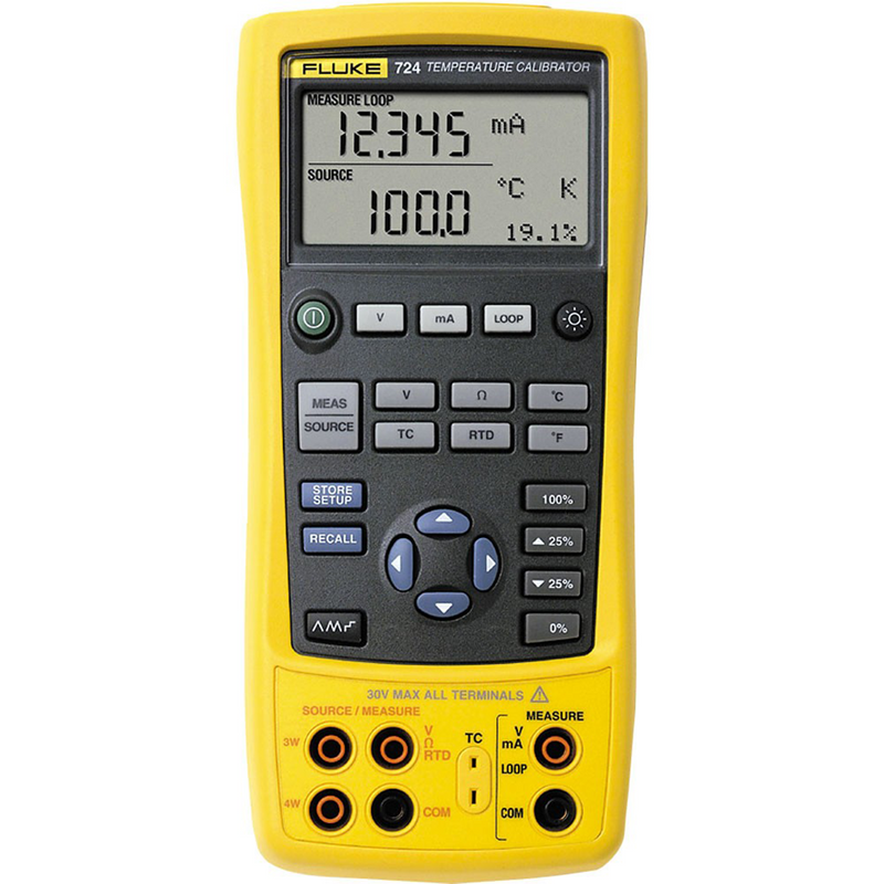 Rugged J,K,T, E Thermocouple Calibrator and Thermometer