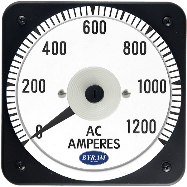 MCS 103131LSSV Analog AC Ammeter, 0-1200 Amperes, Transformer-Rated