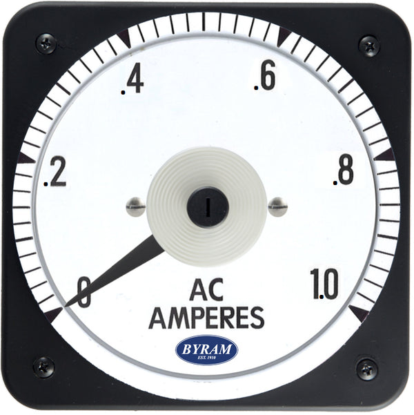 MCS 103131LALA Analog AC Ammeter, 0-1 Amperes, Self-Contained
