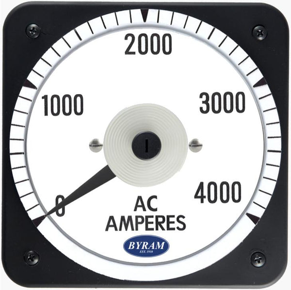 TMCS 103131LSUE Analog AC Ammeter, 0-4000 Amperes, Transformer-Rated