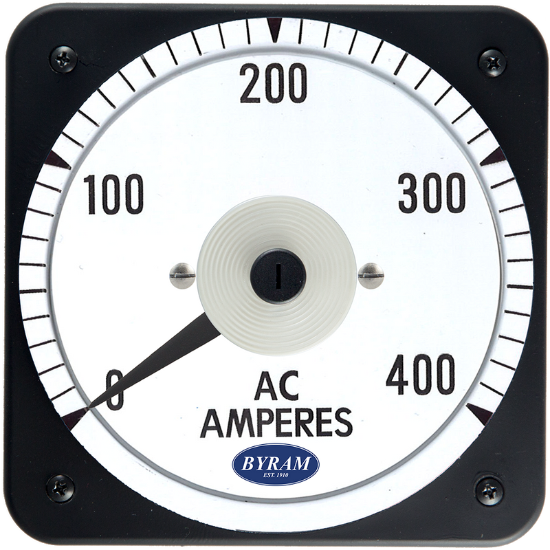 MCS 103131LSSC Analog AC Ammeter, 0-400 Amperes, Transformer-Rated