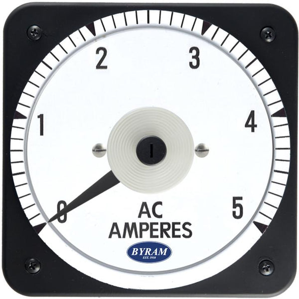 TMCS 103131LSLS Analog AC Ammeter, 0-5 Amperes, Self-Contained