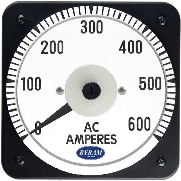 MCS 103131LSSJ Analog AC Ammeter, 0-600 Amperes, Transformer-Rated