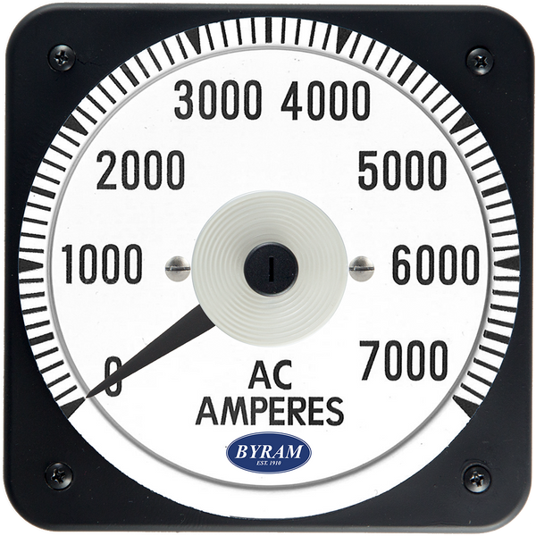 MCS 103131LSUS Analog AC Ammeter, 0-7000 Amperes, Transformer-Rated