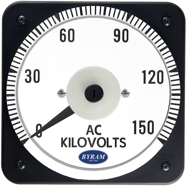 MCS 103021PZYR Analog AC Voltmeter, 0-150 kV, Transformer-Rated