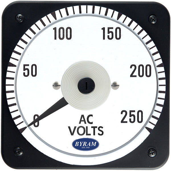MCS 103021RSRS  Analog AC Voltmeter, 0-250 Volts, Self-Contained