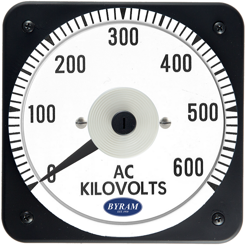 TMCS 103021RSSJ Analog AC Voltmeter, 0-600 kV, Transformer-Rated