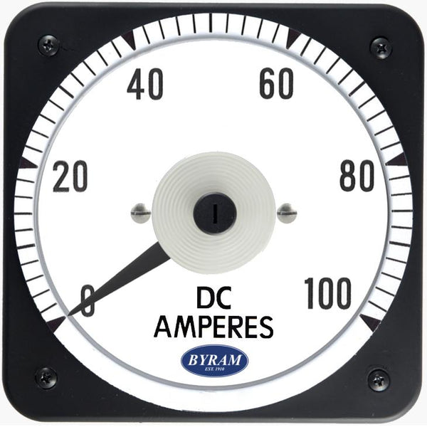 MCS 103121CAPK Analog DC Ammeter, 0-100 Amperes, ES = 50 mVDC