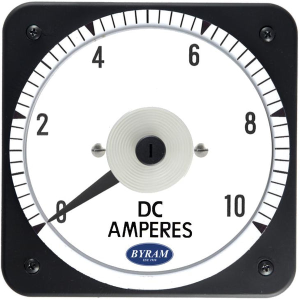 TMCS 103111MTMT Analog DC Ammeter, 0-10 A, Self-Contained
