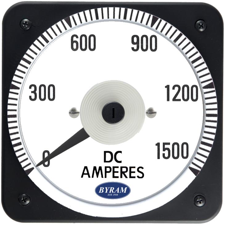 MCS 103121CATC Analog DC Ammeter, 0-1500 Amperes, ES = 50 mVDC