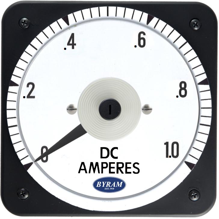 TMCS 103111LALA Analog DC Ammeter, 0-1 A, Self-Contained