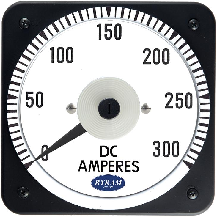 TMCS 103121CARX Analog DC Ammeter, 0-300 Amperes, ES = 50 mVDC