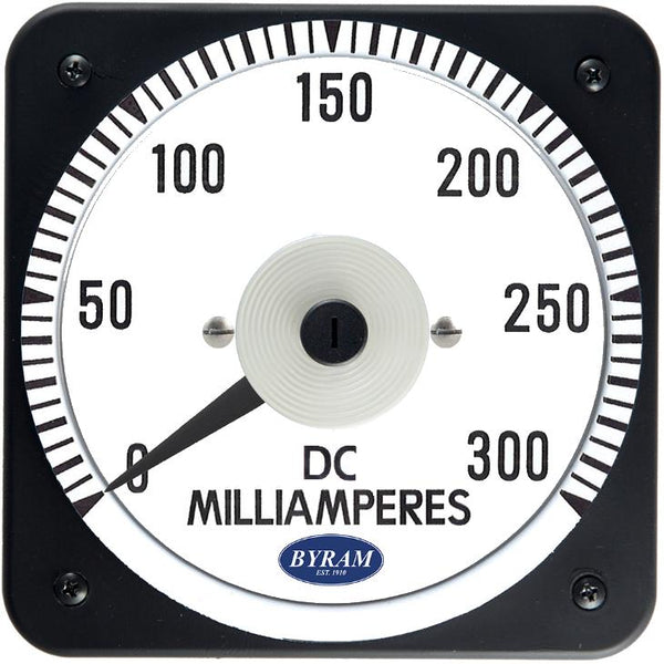 MCS 103111KGKG Analog DC Ammeter, 0-300 mA
