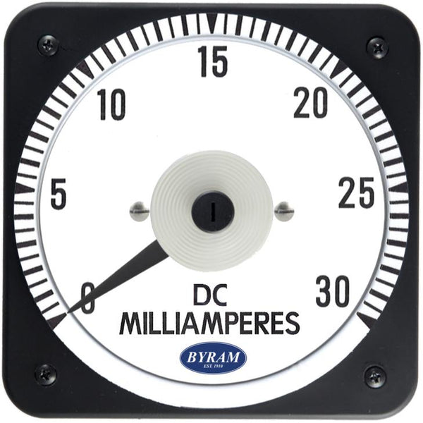 TMCS 103111HMHM Analog DC Ammeter, 0-30 mA
