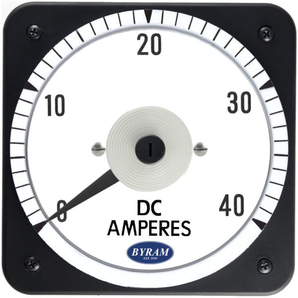 TMCS 103121CANP Analog DC Ammeter, 0-40 Amperes, ES = 50 mVDC