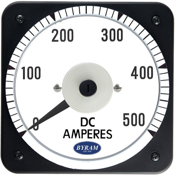 MCS 103121CASF Analog DC Ammeter, 0-500 Amperes, ES = 50 mVDC