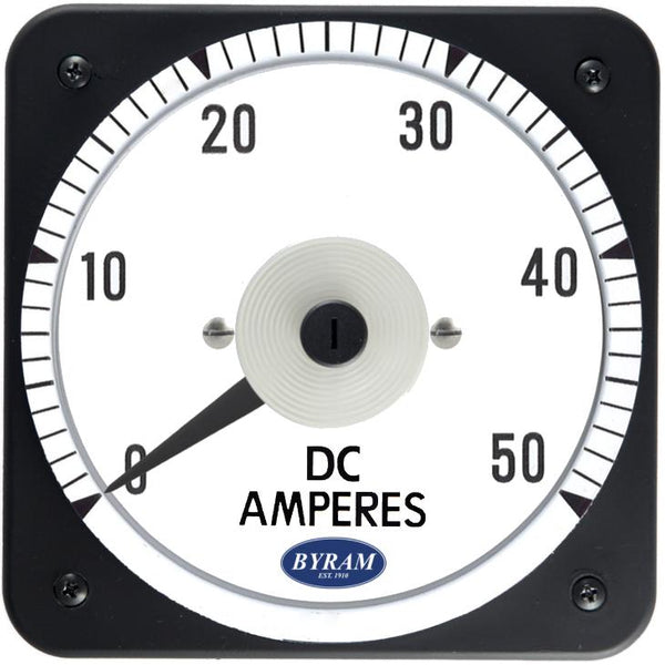 MCS 103121CANT Analog DC Ammeter, 0-50 Amperes, ES = 50 mVDC