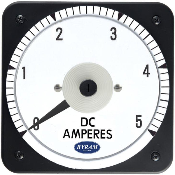 MCS 103111LSLS Analog DC Ammeter, 0-5 A, Self-Contained