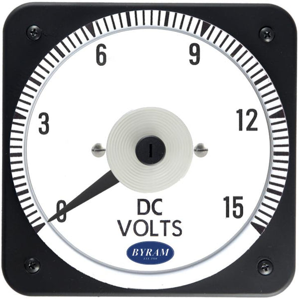 TMCS 103011NDND Analog DC Voltmeter, 0-15 Volts