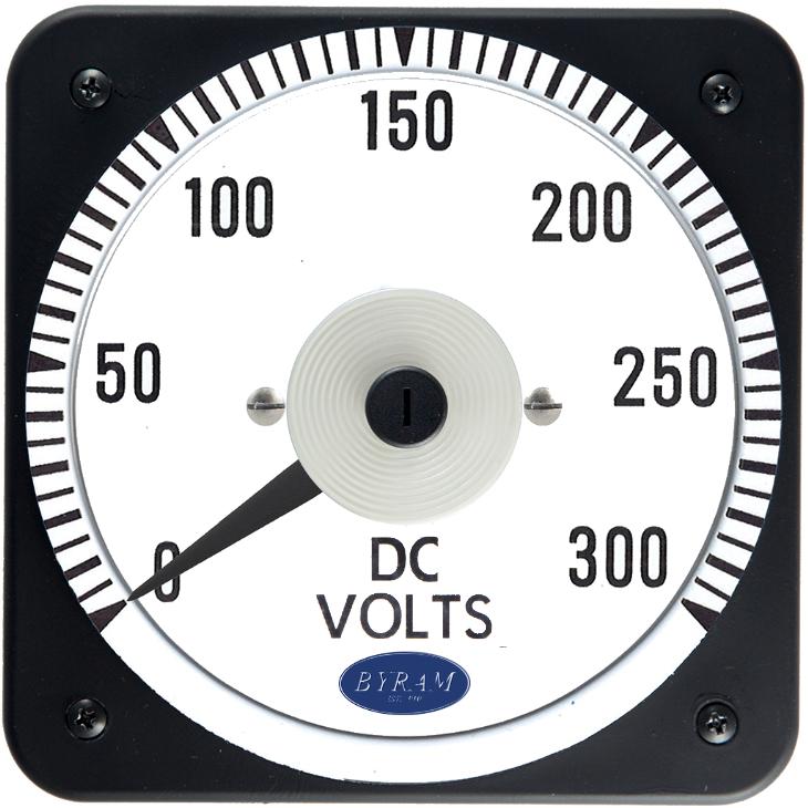 MCS 103011RXRX Analog DC Voltmeter, 0-300 Volts