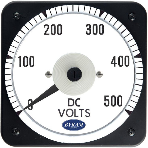 TMCS 103011SFSF Analog DC Voltmeter, 0-500 Volts