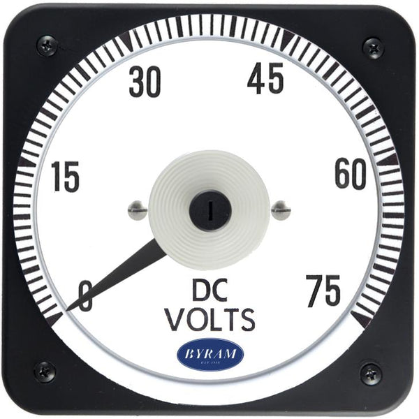 MCS 103011PBPB Anolog DC Voltmeter, 0-75 Volts