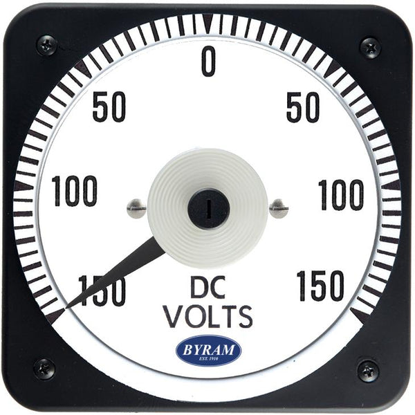MCS 103012PZPZ Analog DC Voltmeter, 150-0-150 Volts