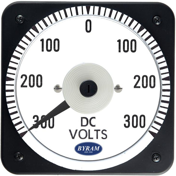 MCS 103012RXRX Analog DC Voltmeter, 300-0-300 Volts