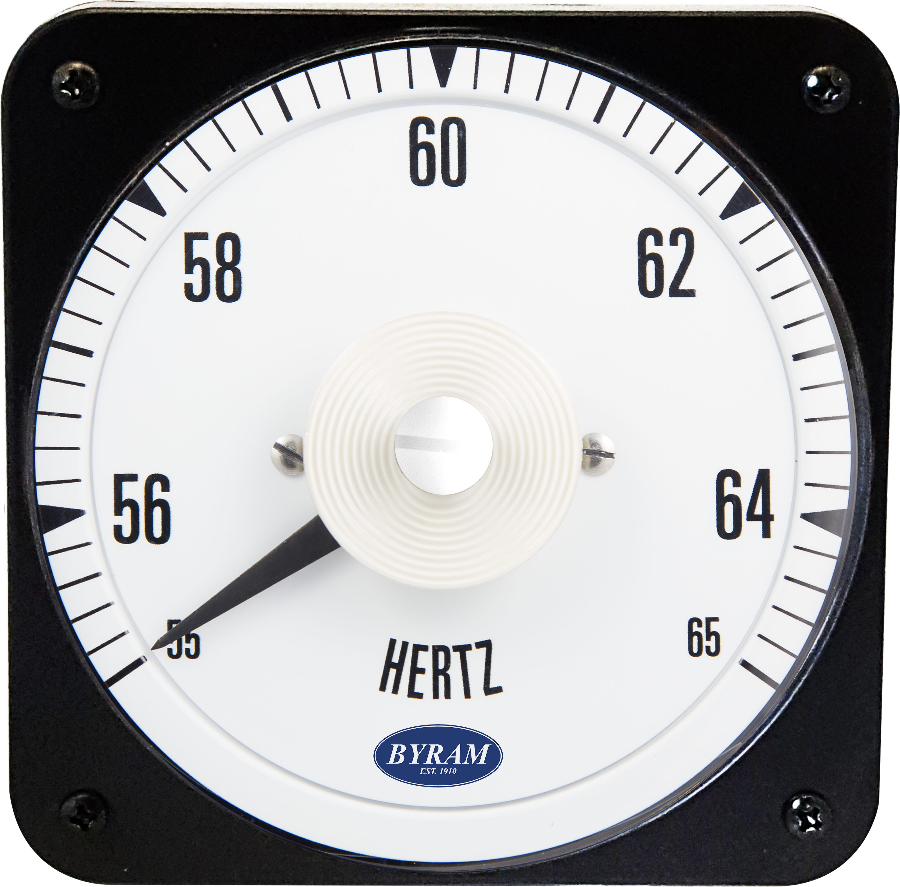 TMCS 103372ANAN Analog Frequency Meter, 60 Center, 55-65 Hz